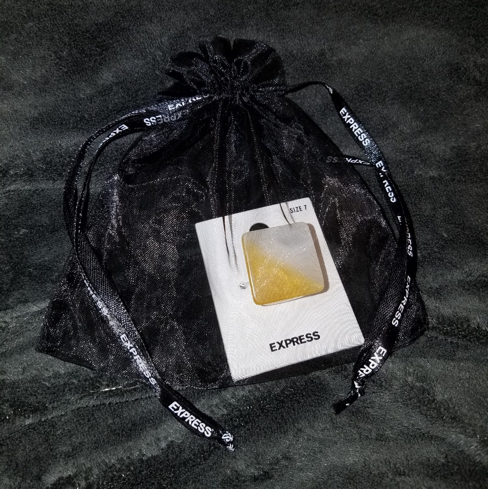 Color Block Square Ring - Picture 2 of 4